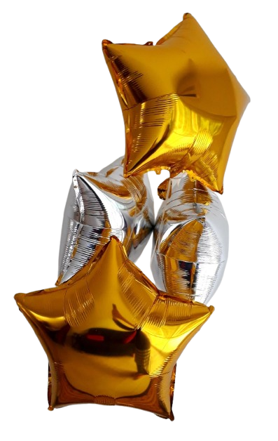 Globos de estrellas