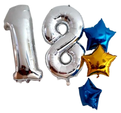 Globos de estrellas